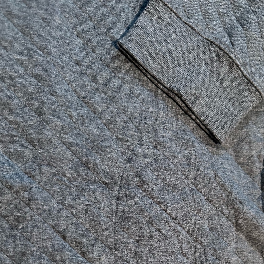 L.L. Bean Men's Quilted Snap Overshirt/Sweatshirt - Picture 7 of 14